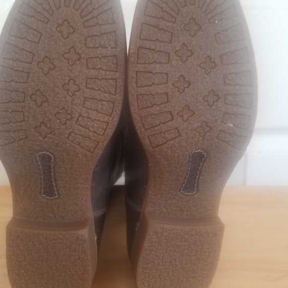 Ladies Timberland Distressed Brown Boots - Picture 4 of 6